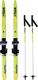 Stiga лижі Snow Fling 100 см Green 75-1139-10ep