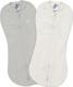 Summer infant набір конвертів на блискавці Swaddleme Pod 2шт Grey/White Dot 56156