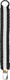  Bjallra of Sweden тримач для пустушки Black/White silk 8069832