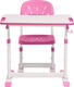 Cubby комплект парта + стул трансформеры Olea Pink OLEA PINK