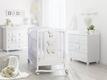 Italbaby ліжечко з кріпленням для другого рівня Peluche белый-розовый 070-0820-0071
