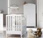 Italbaby кроватка с креплением для второго уровня Baby Re белый 070.0018-0521 / 070.0002