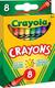 Crayola набор восковых мелков 8 шт 256238.048