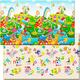 Dwinguler коврик Dino Land 230х140 русский алфавит 73680iti