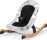 Kinderkraft шезлонг-качалка Finio Black/White KKBFINOBLK0000