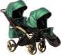 Junama универсальная коляска для двойни Fluo line Duo Slim 02 J-Fl-DUOs-02
