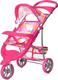 Melogo коляска для кукол 9614 pink/multicolor 24545ber