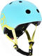 Scoot&Ride шлем защитный детский с фонариком (S/M) голубика SR-190605-BLUEBERRY