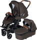 Hartan коляска універсальна 2 в 1 Yes GTS Selection Brown 2317129554-1