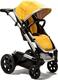 HeeTee універсальна коляска 2 у 1 Mayfair  Black/Mustard MF1.N.2P.BMT