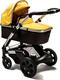 HeeTee універсальна коляска 2 у 1 Mayfair  Black/Mustard MF1.N.2P.BMT