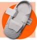 Bugaboo мішок-кокон для новонародженого Lightgrey Melange 80215GM01