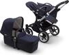 Bugaboo універсальна коляска Donkey3 Mono Classic Alu/Dark Navy 180154AA01