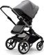 Bugaboo універсальна коляска Fox3 (без капюшона) Graphite/Grey Melange 2306010041
