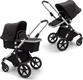 Bugaboo універсальна коляска Lynx Alu/Black 230342ZW01