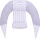 Верес подушка для кормления Comfort Lux Velour stars grey 302.04.2ver