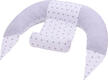 Верес подушка для кормления Comfort Lux Velour stars grey 302.04.2ver
