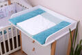 Верес пеленальний матрацик Velour Aquamarine 429.1ver
