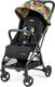 Peg-Perego коляска компактна Selfie Street Art (черная с абстрактным рисунком) IP22000000AT99RO01
