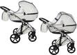 Tako універсальна коляска 2 в 1 Imperial New 11 white+silver T-IN-11