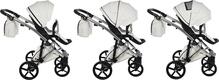 Tako універсальна коляска 2 в 1 Imperial New 11 white+silver T-IN-11