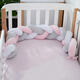 Верес бампер-коса 120х15 White Pink Grey 154.02.13ver