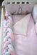 Верес бампер-коса 120х15 White Pink Grey 154.02.13ver