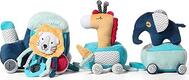 BabyOno розвиваючий набір паравозик Сафарі Play More голубой 1495bo