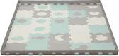 Kinderkraft коврик-пазл Luno Shapes, 30 элементов Mint (KPLUSH00MIN0000) KPLUSH00MIN0000