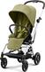 Cybex коляска Eezy S Twist+ 2 SLV (с бампером) Nature Green 522001067bbg