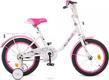 Prof1 велосипед дитячий 2-х кол 16д Flower Y1685 white/pink 22826ber