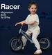 Qplay біговел дитячий Racer з надувними колесами Grey B-300Grey