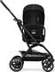 Cybex коляска Eezy S Twist+ 2 BLK (с бампером) Moon Black 522003759bbg