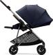 Cybex прогулочная коляска Melio с бампером 2023 Ocean Blue 522002651bbg