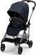 Cybex прогулочная коляска Melio с бампером 2023 Ocean Blue 522002651bbg