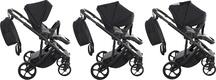 Junama універсальна коляска 2в1 Termo V3 Black 06 JT-BL-06