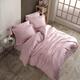 Hobby КПБ Exclusive Sateen Diamond Cizgili 200*220 пудра 602039_2,0bt
