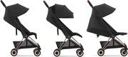Cybex прогулянкова коляска Coya Rosegold Sepia Black 522004245bbg