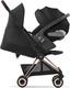 Cybex прогулянкова коляска Coya Rosegold Sepia Black 522004245bbg