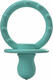 MinikOiOi пустышка силиконовая 100% Basics Gumy 3 м+ Aqua Green 101220001