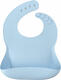 MinikOiOi силіконовий нагрудник 100% Basics Mineral Blue 101020053