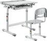  FunDesk комплект парта + стілець трансформери Bellissima grey Bellissima grey