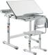  FunDesk комплект парта + стілець трансформери Bellissima grey Bellissima grey