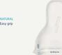 Difrax силіконова соска для пляшечки для годування S-bottle Natural 2 шт. размер L 673