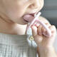 MinikOiOi пустышка силиконовая 100% Basics Gumy 3 м+ Pinky Pink 101220002