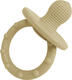 MinikOiOi пустышка силиконовая 100% Basics Gumy 3 м+ Mellow Yellow 101220006