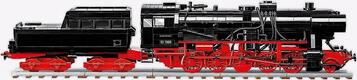 Cobi конструктор Локомотив DR BR Class 52 масштаб 1:35 2505 деталів COBI-6282