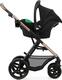 Kinderkraft універсальна коляска 3 в 1 Moov 2 Sand Beige KSMOOV02BEGEV00