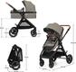 Kinderkraft універсальна коляска 3 в 1 Esme Sand Beige KSESME00BEG3000