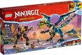 Lego конструктор Ninjago Дракон стихий против робота Владычицы 71796erc